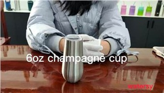 6oz ڈبل وال سٹینلیس سٹیل کپ